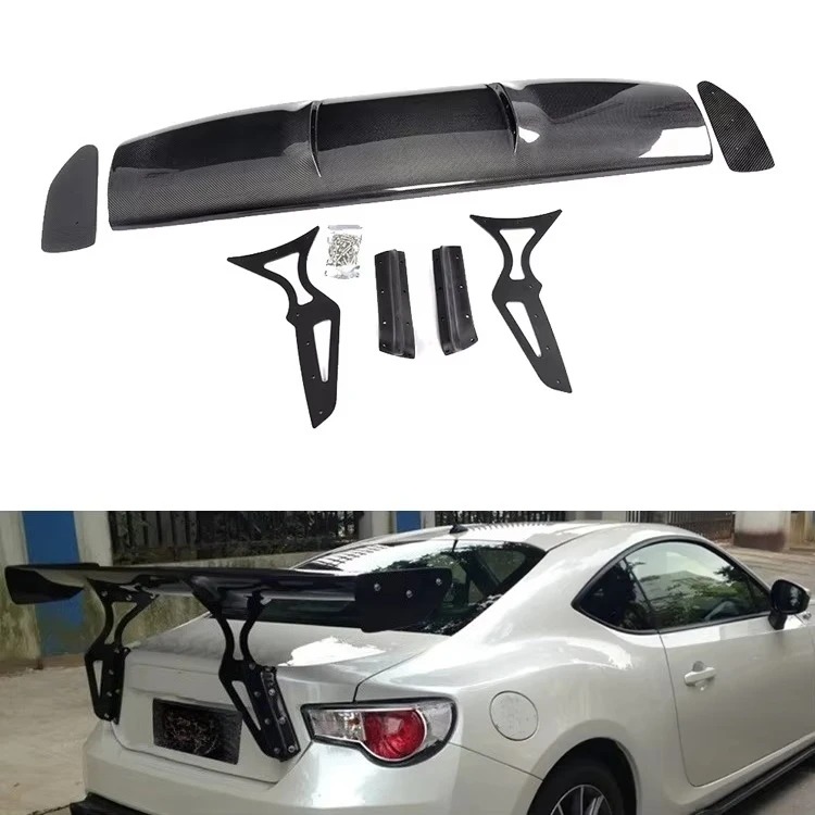 Carbon Fiber Gt Style Wing Spoiler for  GT86 BRZ 2013-2018 Rear Trunk Spoiler Racing Wing